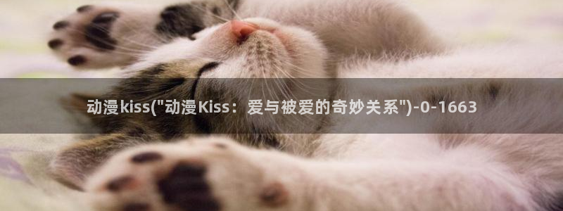无限动漫:动漫kiss(\